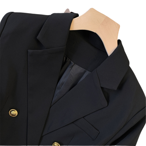 Giacca <span class=keywords><strong>da</strong></span> <span class=keywords><strong>donna</strong></span> alla moda Casual Slim Fit a manica lunga con colletto dentato giacca classica <span class=keywords><strong>da</strong></span> <span class=keywords><strong>lavoro</strong></span> <span class=keywords><strong>da</strong></span> <span class=keywords><strong>donna</strong></span> - Product Image 4