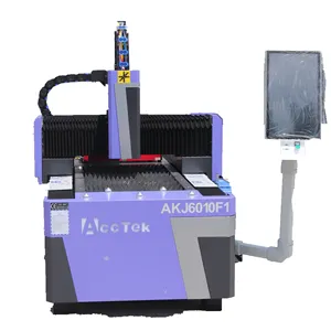 Mesin pemotong Laser serat Cnc 6090 1390 6010 Cnc pemotong Laser baja logam 1500w