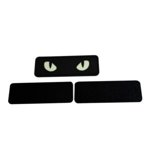 Benda riflettente su misura per occhio del demone in Velcro marchio notturno all'ingrosso - Product Image 2