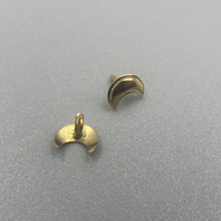 Perles GEM Stones Hole Plug Stopper Post Mount Au750 Fabrication de bijoux DIY Accessoires Findings Bouchons en or 18 carats