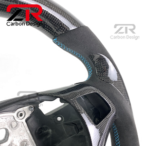 Volante de Fibra de Carbono E92 para <span class=keywords><strong>BMW</strong></span> E90 320i 335i E91 E92 E93 E80 E83 E81 E82 E87 E39 E36 <span class=keywords><strong>E46</strong></span> M3 - Product Image 2