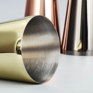 Mini mélangeur Boston 304 en acier inoxydable de qualité alimentaire Shaker Bar outil de mélange de Cocktail de mariage emballage de Logo personnalisable - Product Image 5