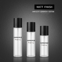 Botol Semprot Kabut 100ml dengan Warna dan Logo Kustom, Botol Semprot Plastik untuk Kemasan Kosmetik dan Semprotan Makeup Tetap 100ml
