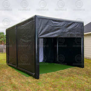 Recinto inflable del Simulador del <span class=keywords><strong>golf</strong></span> del PVC con la pantalla comercial interior al aire libre-4m x 4m - Product Image 4