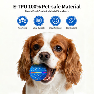 Akıllı Dönen Top Köpek Yerçekimiyle Zıplayan Dayanıklı Çiğneme Oyuncağı Kendi Kendine Eğlenceli Elektrikli Aşınmaya Dayanıklı ETPU Köpek Oyuncak Topu - Product Image 2