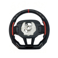 Volante de Fibra de Carbono y Cuero Perforado de Alta Calidad con Costuras Personalizadas para BMW M3 M4 G82 M5 G90 G87 G30