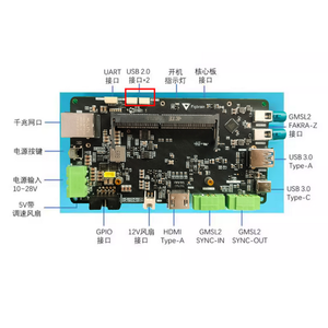 Carte de développement Figbrain Nvidia GMSL2 pour ZED X, ZED X ONE, ZED X MINI et Jetson Orin NX 16G - Product Image 3
