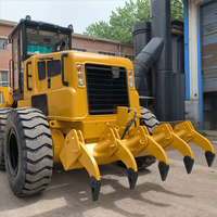 Niveleuse Agricole VIFT 180 Ch 215 Ch, Niveleuse Automobile Diesel Portable, Pompe Hydraulique Optima Sans Entretien, Niveleuse de Terre Tractée