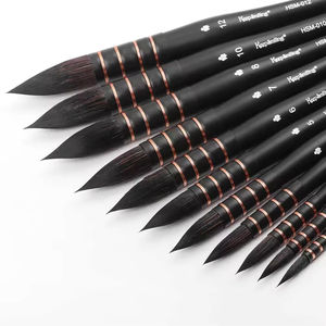 Juego de Pinceles de Madera para Niños, Estudiantes y Artistas, Pinceles para Dibujar y Pintar con Acuarelas y Óleo - Product Image 4