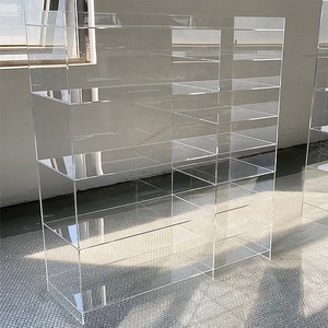 Hiện Đại Đồ chơi trong suốt siêu xe <span class=keywords><strong>Acrylic</strong></span> hiển thị tủ hình chữ nhật rõ ràng LEGO <span class=keywords><strong>Acrylic</strong></span> hiển thị trường hợp - Product Image 3