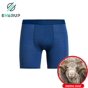 Eneurp OEM/ODM Personalizzata Compressione Merino <span class=keywords><strong>Lana</strong></span> degli uomini della Biancheria <span class=keywords><strong>Intima</strong></span> Dei Pugili Shorts Slip - Product Image 3