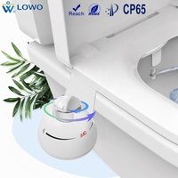Accessoire de bidet automatique non électronique pour siège de toilette, avec buse à eau froide en ABS, pour l'hygiène de la salle de bain