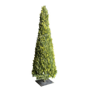 Fabbrica di Alberi Artificiali, Vendita all'Ingrosso di Cipressi Artificiali con Tronco in Fibra di Vetro per Decorazioni Interne ed Esterne - Product Image 2