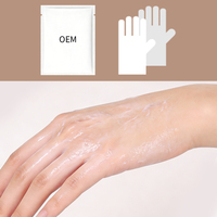 Gants de masque hydratants bio à base de plantes, sans cruauté animale, personnalisables OEM/ODM avec logo, pour soin de nuit, spa, blanchiment et réparation tout-en-un