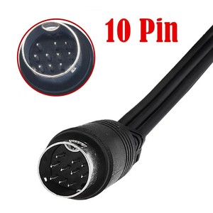 Mini Din to Rca <b>Cable</b> Custom S Video 8 9 10 PIN MINI DIN to 3 RCA 6 RCA Splitter AV <b>Cable</b> <b>for</b> DVD Player - Product Image 5