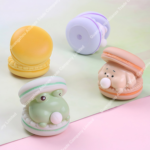 TPR <b>Mini</b> Cute Macaron Stress Relief <b>Bubble</b> Blower Squeeze Toys Home Decoration Desktop Ornaments Soft Crafts Fidget Toys - Product Image 4