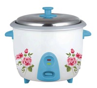 Rice Cooker Cetak Bunga  Drum Rice Cooker  Cetak Sesuai Pesanan 1.0L-2.8L Opsional dengan Panci Dalam Aluminium
