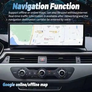 Radio para Auto con CarPlay y Android Auto de 14.9'' para Audi A4 A5 A4L 2017-2019, Reproductor Multimedia, Unidad Principal Estéreo con GPS, Resolución de Video 2560*720 - Product Image 1