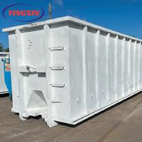 Conteneurs à déchets de type boîte de récupération de déchets américains de 40 yards avec assurance qualité et haute durabilité