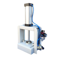 Nouvelle presse semi-automatique de style mini, pression de 100 kgf, puissance de 800 W, fonctionne avec un compresseur d'air, zone de travail de 200x200x200 mm