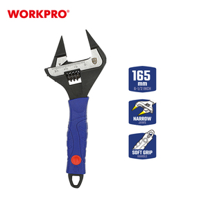 <span class=keywords><strong>ประแจ</strong></span>ปรับได้ WORKPRO ขนาด 165 มม. 65 นิ้ว พร้อมปากแคบสำหรับงานในพื้นที่แคบ - Product Image 1