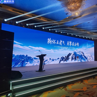 Mur vidéo LED intérieur à pas de pixel fin P1.86 P2 P2.5 SMD1515, haute fréquence de rafraîchissement 3840Hz, affichage pour salle de conférence