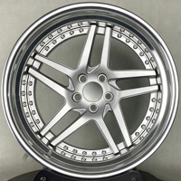 Nouvelles jantes en alliage d'aluminium forgé chromé, design concave pour SUV de luxe, voitures tout-terrain 4x4, voitures de tourisme - ajustement universel