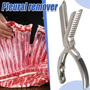 Wholesale Rib Membrane Remover <b>Tool</b> Stainless Steel Trimming with Curved Blade&Ergonomic Handle Dishwasher Safe for Easy BBQ - Product Image 1