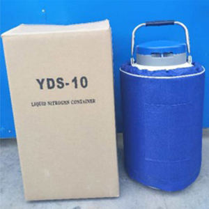 Helado congelación granja ganado/caballo/oveja/búfalo AI YDS 10-80 10 litros 80mm calibre Dewar para <span class=keywords><strong>esperma</strong></span> criogénico - Product Image 3