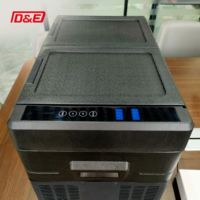 Kulkas Portabel Kompresor 64 Liter 12 Volt Tenaga Surya untuk Mobil, Aksesoris 220V, Grosir