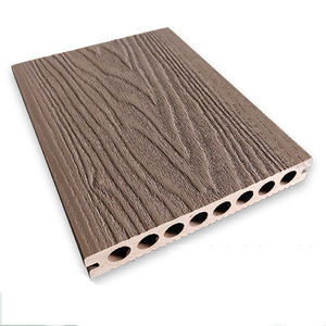 Planche de <span class=keywords><strong>terrasse</strong></span> en composite bois-plastique imperméable à l'eau, à grain de bois en relief 3D, pour patios, terrasses, piscines, jardins - Product Image 2