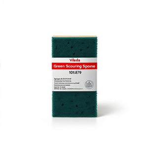 Spugna abrasiva verde Vileda 101.879, tampone per la pulizia di cucina e bagno - Product Image 2