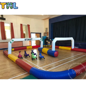 <span class=keywords><strong>Pista</strong></span> gonfiabile per autoscontro gonfiabile all'aperto per bambini per adulti - Product Image 5