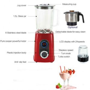 Cafulong blander mixi CE Bester Preis Elektrischer bunter Multifunktions-Entsafter persönlicher 2-in-1-Mixer mit leichtem Glasgefäß - Product Image 2