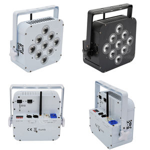 Inalámbrico Par Light DMX Wifi Control 9x18W Mini batería Par Light Stage Light para <span class=keywords><strong>discoteca</strong></span> - Product Image 5