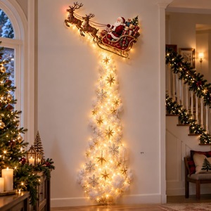 Nueva Luz de Pared Mágica de Navidad 2026 de Alta Calidad al por Mayor, Decoración Creativa para el Hogar en Navidad - Product Image 1