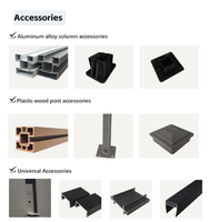 HZY - Paneles de Cercado de Madera Compuesta WPC Clásicos de Alta Calidad, Resistentes al Agua y a las Grietas, para Jardín, Hogar y Exteriores