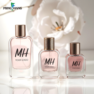 Logo di lusso personalizzato etichetta 30ml 50ml 100ml bottiglia di profumo di vetro di spessore Spray di vetro vuoto con tappo Parfum bottiglia - Product Image 2