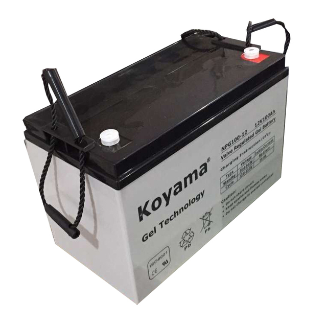 12V 100ah Vrla Gel Battery for Home Use Solar Inverter UPS System
