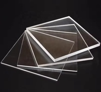 Feuille de panneau acrylique transparente épaisse transparente de haute qualité d'usine découpe au laser à la feuille acrylique de taille