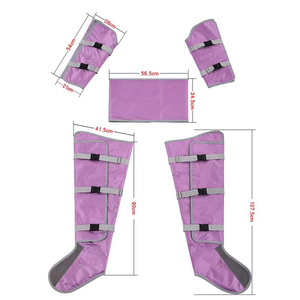 Macchina per Pressoterapia a Compressione d'Aria, <span class=keywords><strong>Kit</strong></span> per Massaggio Linfatico Completo con Cuffie per Braccia, Vita e Gambe, per Linfedema e Sollievo dal Gonfiore - Product Image 4
