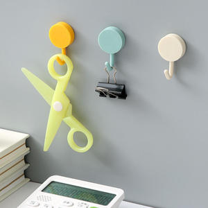 Self Adhesive Wall <b>Hook</b> Strong Without Drilling Coat Bag <b>Bathroom</b> Door Kitchen Towel Hanger <b>Hooks</b> Home Storage Accessories - Product Image 5