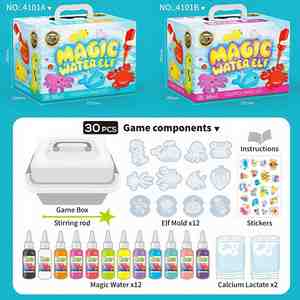 Juguetes Educativos Mágicos de Agua con Pigmentos para Niños, Kit de Bricolaje DIY para Crear Herramientas Mágicas de Agua para Bebés, Set de Vapor Transfronterizo - Product Image 6