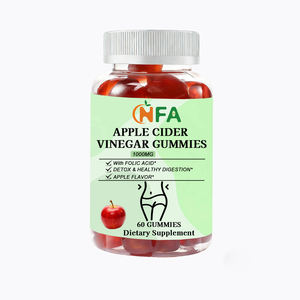 Factory customization Apple Cider Vinegar Gummies with Apple Cider Vinegar Dietary <b>Supplement</b> Support Energize Naturally Gummies - Product Image 1