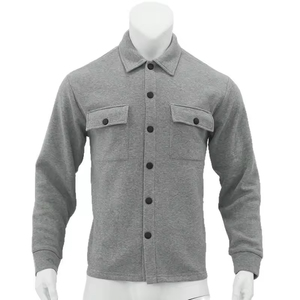 Chaqueta casual europea y americana para hombre, primavera y otoño 2025, con forro de terciopelo, de un solo botón, color sólido, corte ajustado. - Product Image 3