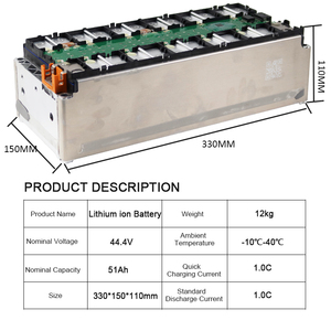 Module de batterie lithium-ion de remplacement SVOLT NMC 12S1P 44,4V 51Ah pour l'alimentation électrique de la voiture Nissan Leaf - Product Image 2