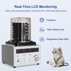 ओलीवसेट स्वचालित आईppv पशु चिकित्सा एनेस्थीसिया मशीन पशु क्लिनिक निदान उपयोग के लिए पशु चिकित्सा वेंटिलेटर - Product Image 3