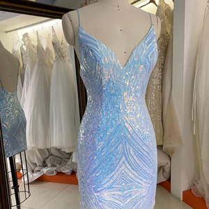 sachin and babi light blue dress Prom vs Homecoming Dresses: What's the Real Difference? main image 1