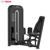 Máquina Comercial LT019 para Abducción de Muslos Externos, Equipo de Entrenamiento de Fuerza para Cadera y Glúteos con Selector de Peso para Gimnasio