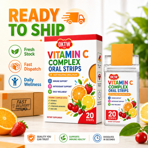 Bandes orales de Vitamine C Complexe à Marque Blanche pour le Soutien Immunitaire, à Dissolution Rapide, Fourniture OEM - Product Image 3